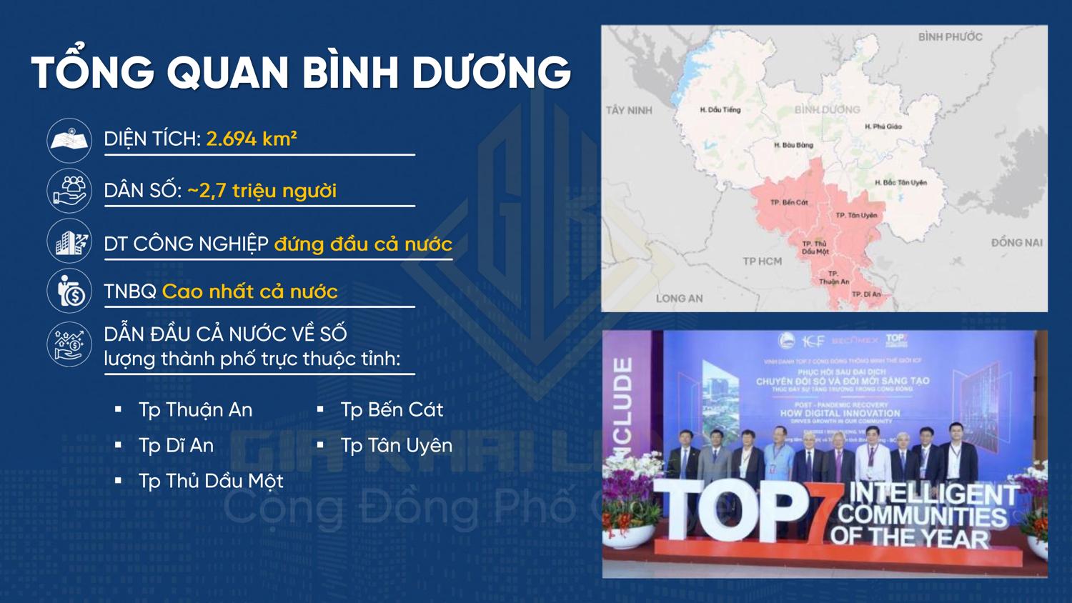 Thông tin tổng quan thị trường Bình Dương
