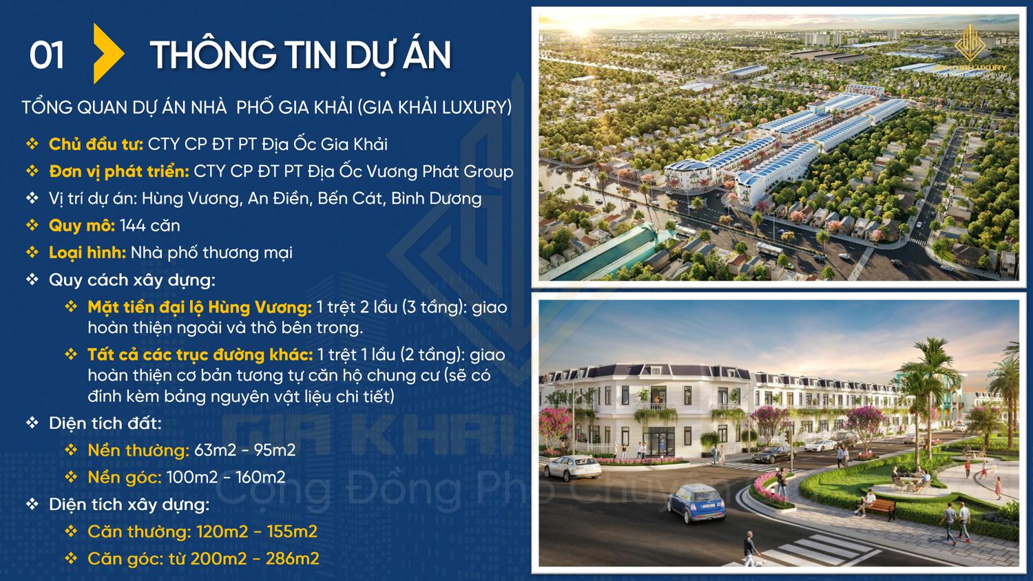 Thông tin dự án Gia Khải Luxury