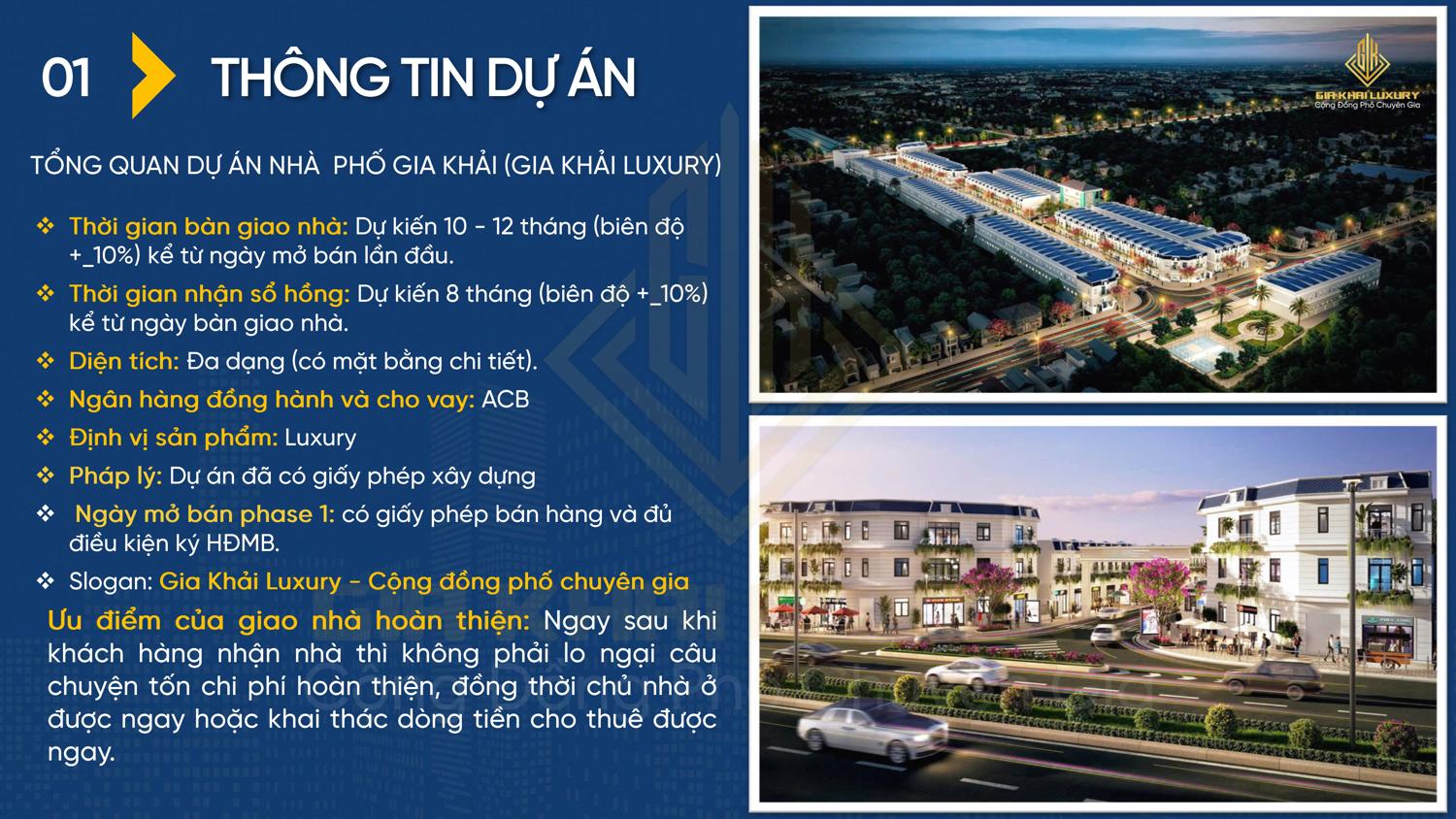 Thông tin dự án Gia Khải Luxury