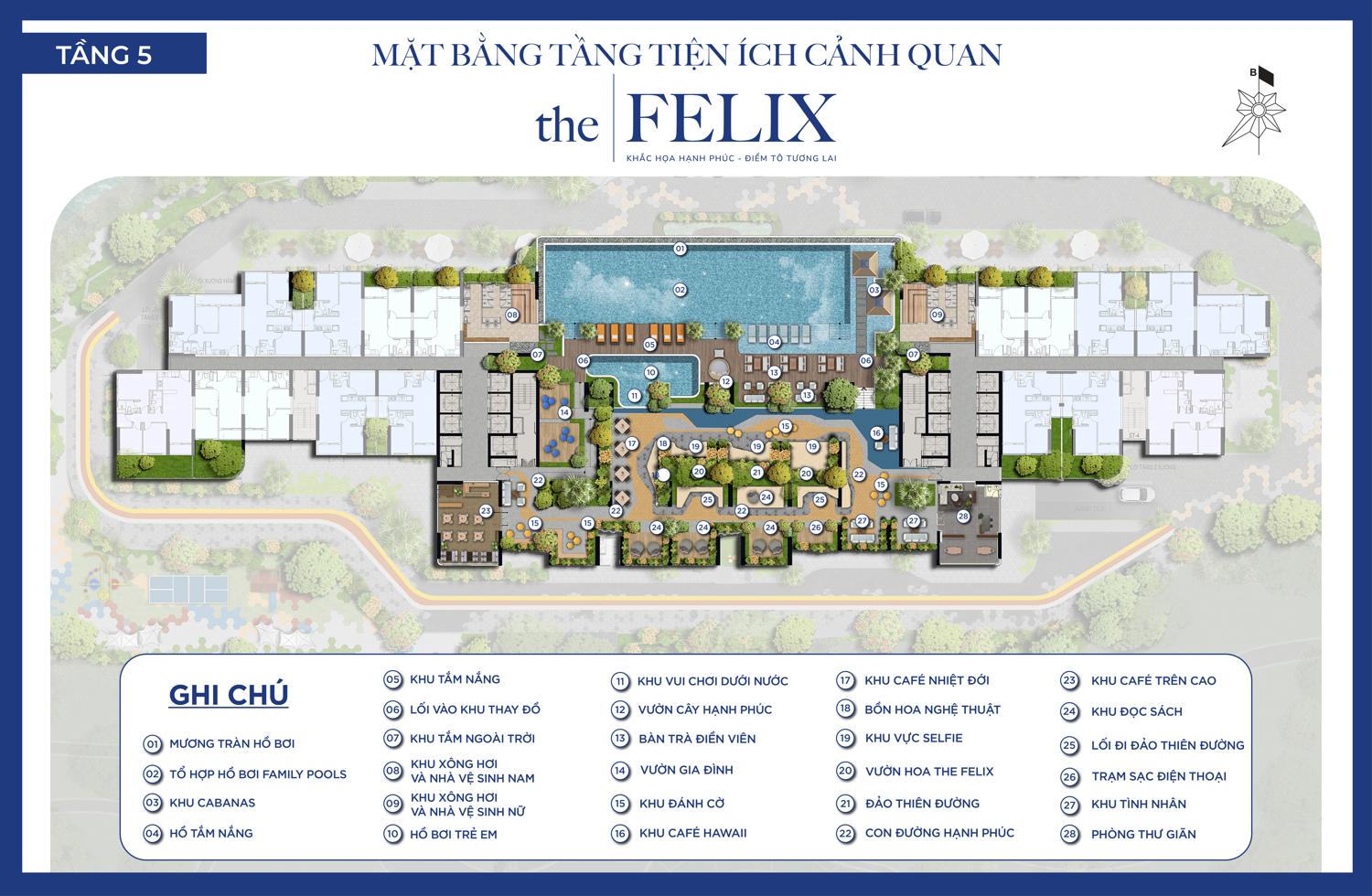 Mặt bằng & thiết kế The Felix